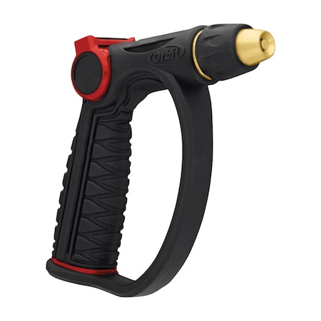 Orbit Orbit Pro Flo 1 Pattern Adjustable Jet Stream Metal Heavy-Duty Hose Nozzle 58984